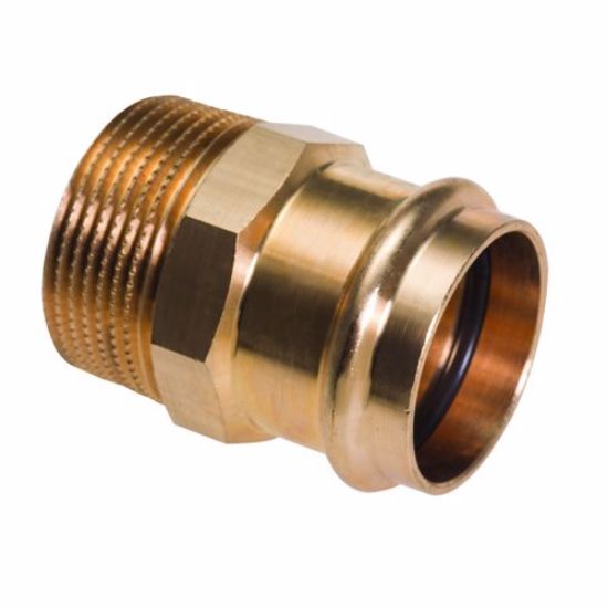 Picture of Conex B Press Water Male Connector Straight Connector 15 x 1/2"