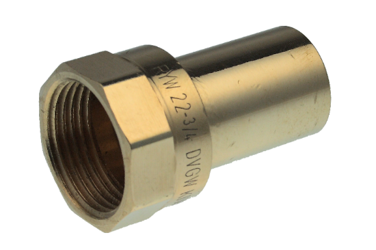 Picture of Pegler Xpress Water Female Straight Adaptor 22x1/2"