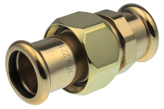 Picture of Pegler Xpress Water Coupling Straight Union 15mm