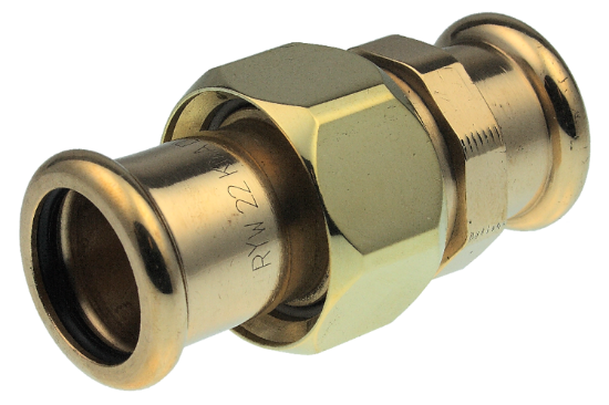 Picture of Pegler Xpress Water Coupling Straight Union 22mm