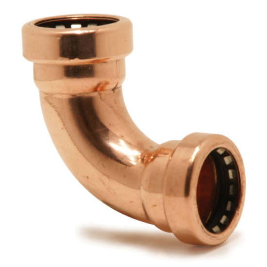 Picture of Pegler Tectite Push-Fit 90degrees  Bend 22mm