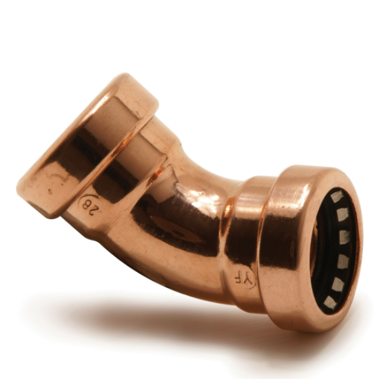 Picture of Pegler Tectite Push-Fit 45degrees Bend 28mm