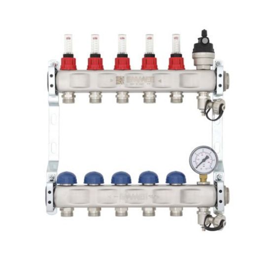 Picture of Emmeti Type 2 Topway 9 Way Heating Manifold 1"