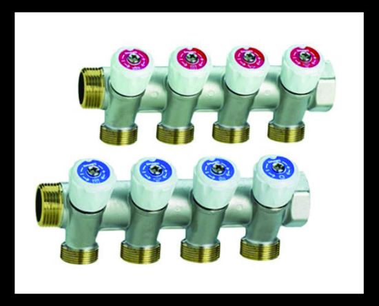 Picture of Emmeti Multiplex Sanitary Plumbing 4 Way Manifold 3/4"