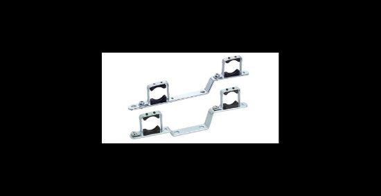 Picture of Emmeti Metal Brackets for Topway Manifolds - Pairs of Double Brackets 1" 200mm Centres