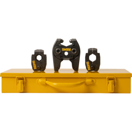 Picture of Rems Mini Angled Jaw Set complete with M15, M22, Z8 Adaptor and Kit Box