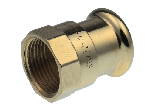 Picture of Pegler Xpress Water Female Straight Connector 35x3/4"