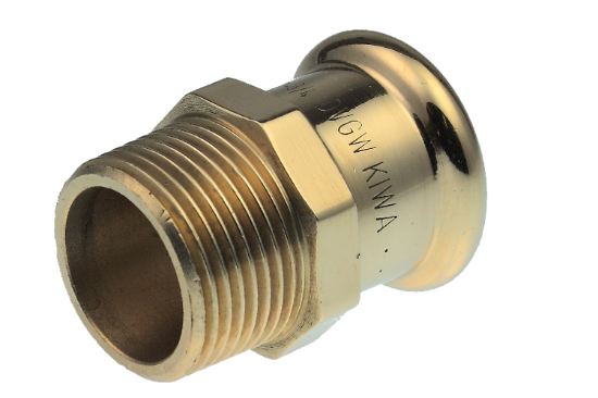 Picture of Pegler Xpress Water Male Straight Connector 15x3/8"