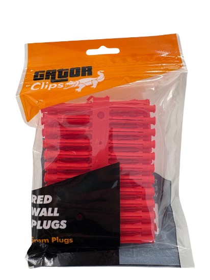 Picture of Gator Red Wall Plugs - Pack of 96